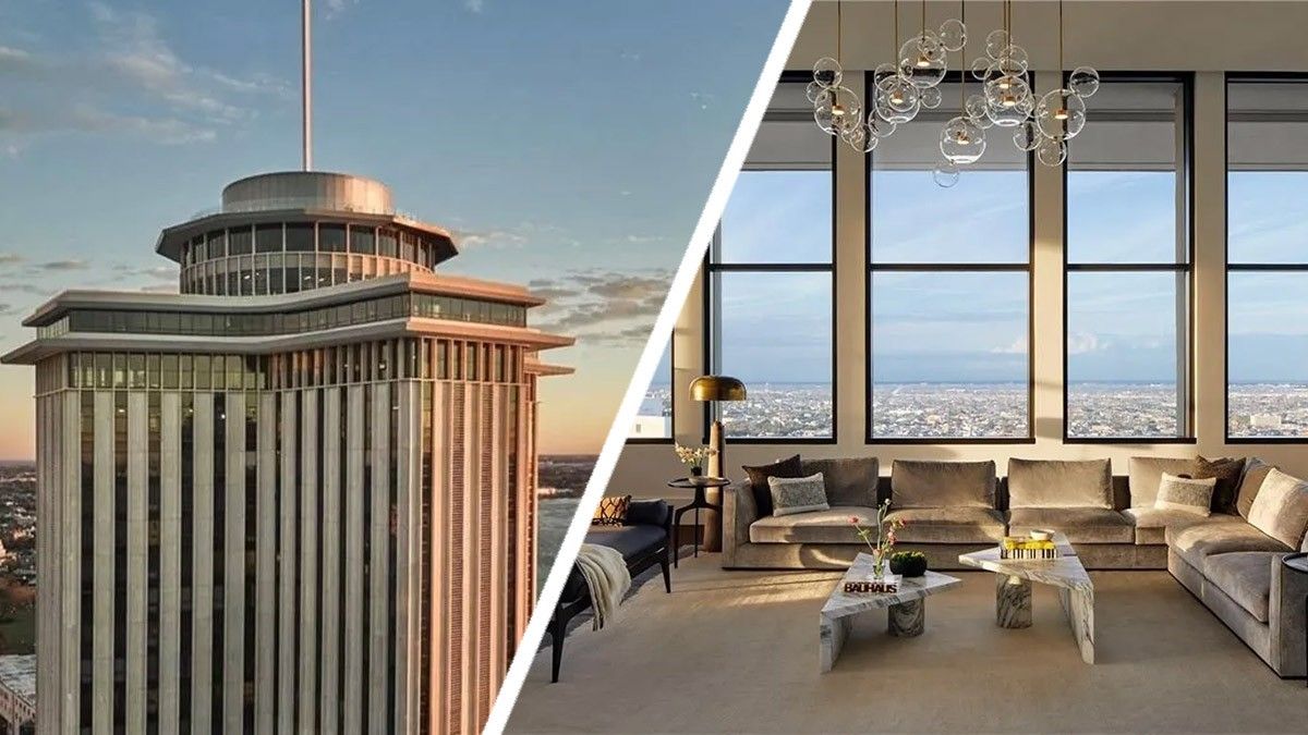 New Orleans Penthouse Listed at $19.5M Becomes Louisiana’s Priciest Real Estate Listing